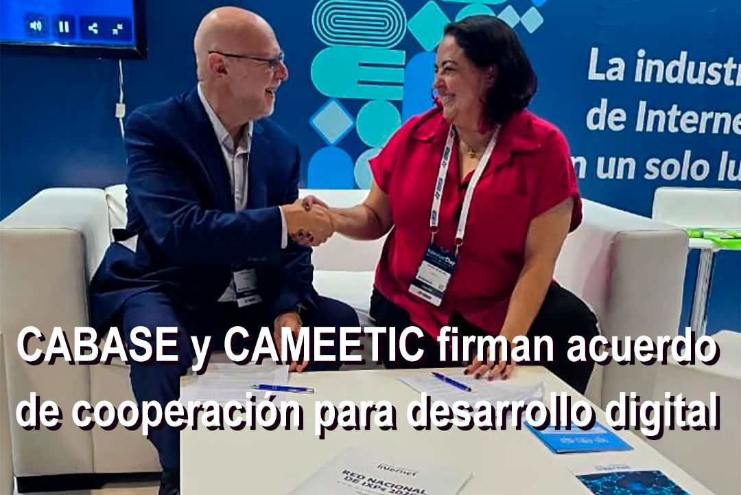 Argentina: CABASE y CAMEETIC firman acuerdo de cooperación para desarrollo digital